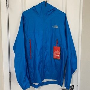 NWT - Mens Large - North Face Summit Series Verto Storm Rain Jacket - Louie Blue